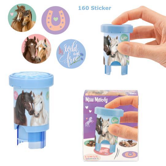 Miss Melody estampador de pegatinas Top Model