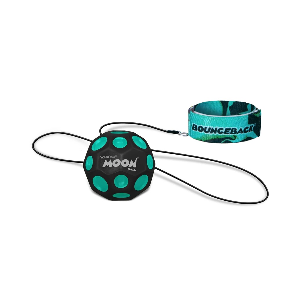 Moon Ball Bounceback Turquoise Waboba