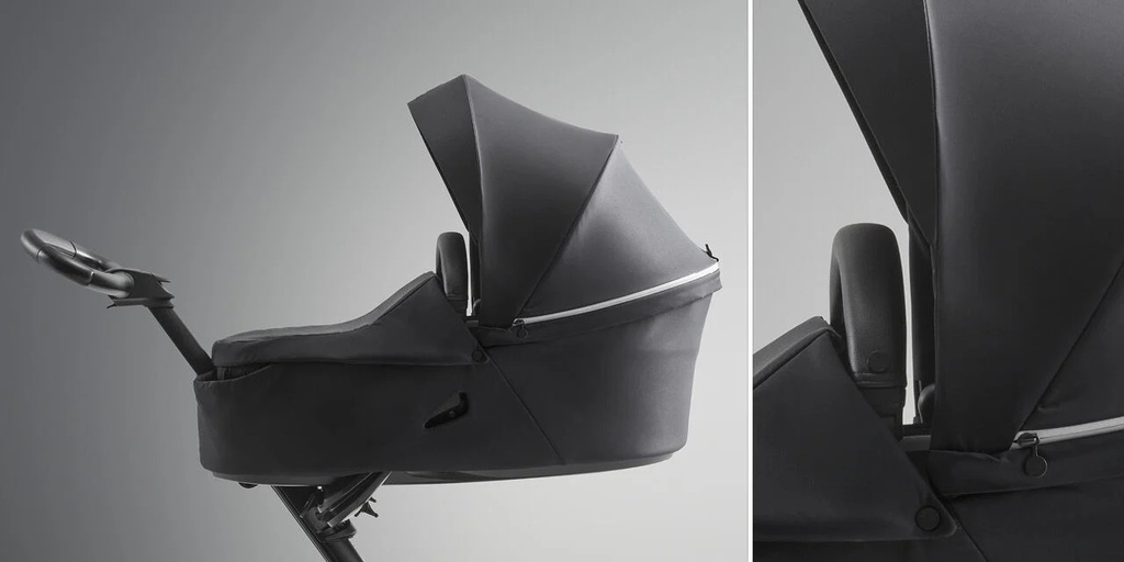 Xplory - Capazo completo negro Stokke