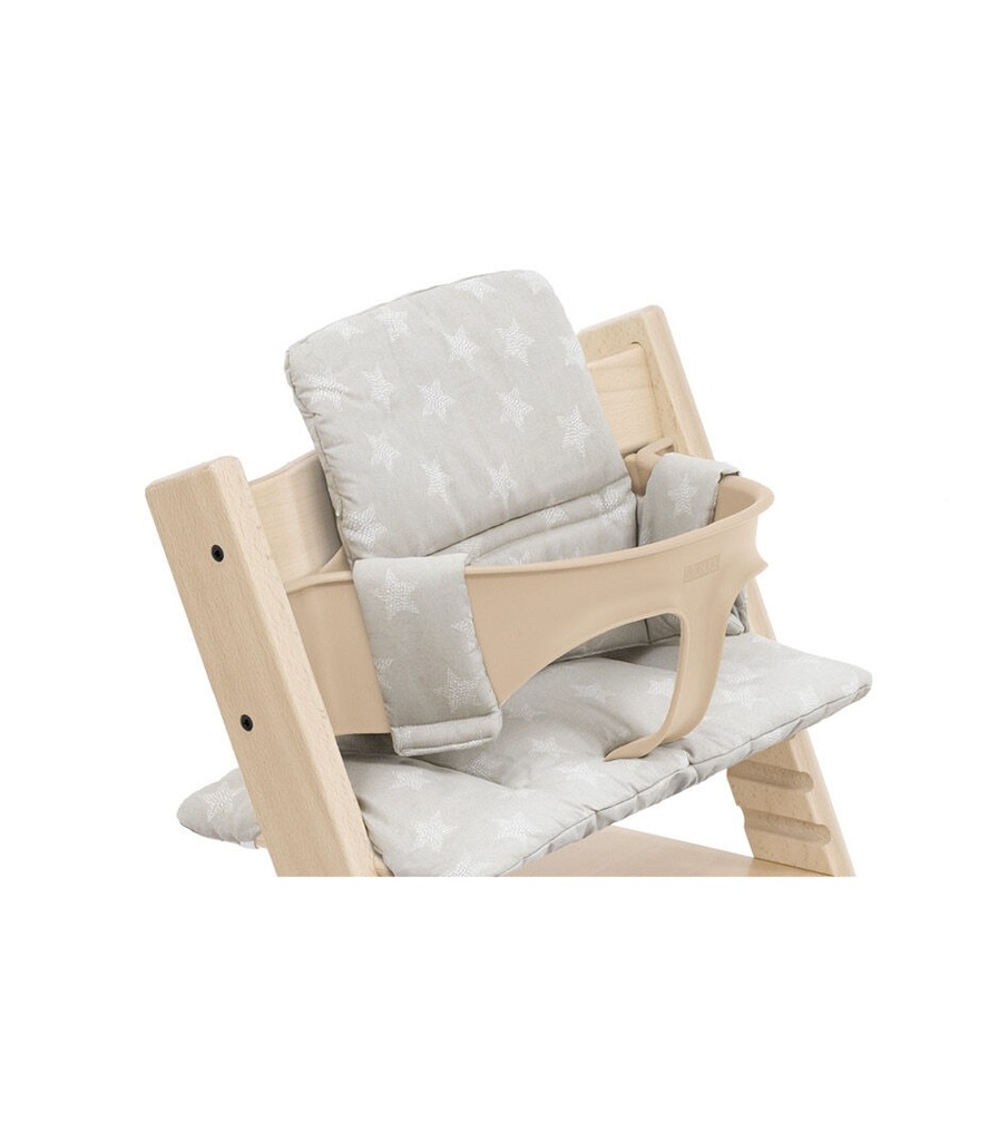 Almohadon Tripp Trapp gris estrellitas Stokke