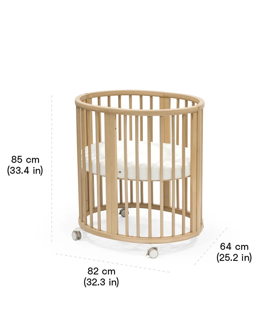 Sleepi - Moises Mini  Blanco Stokke
