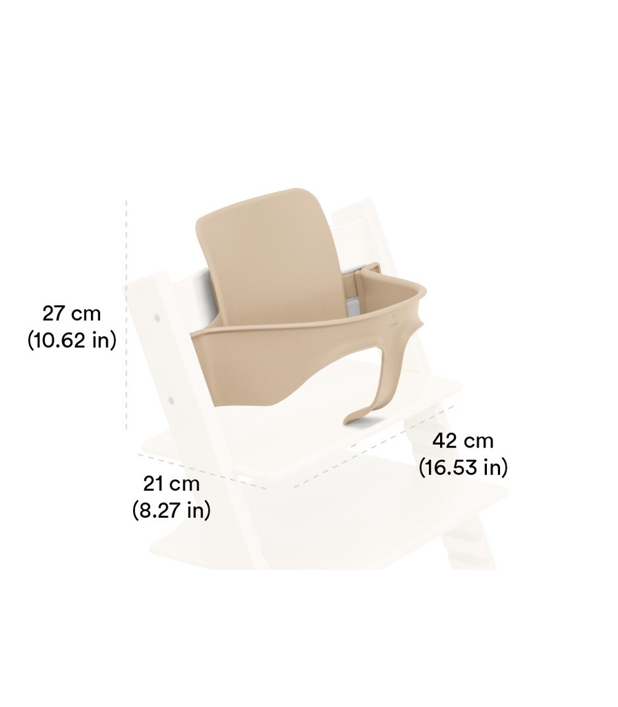 Soporte Bebe Tripp Trapp Blanco Stokke