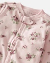 Pijama 1Pc C/Pie Floral Alg Org Little Planet9M Carters
