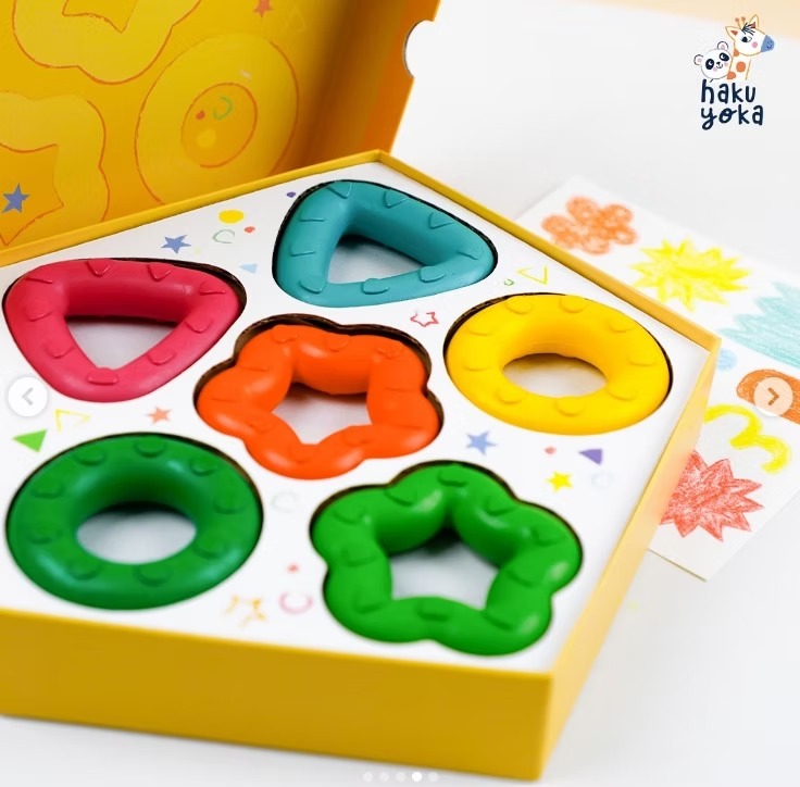 Crayones Geométricos Sensoriales Haku Yoka