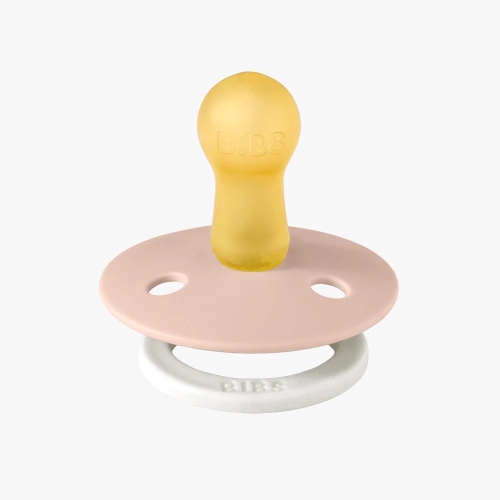 Chupete Latex nocturno vanilla/blush Talle 1 BIBS