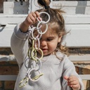 Loops Cloud/ Baby blue/ Petrol BIBS