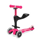 Monopatin 3 En 1 Deluxe LED MMD146 - Rosa Micro