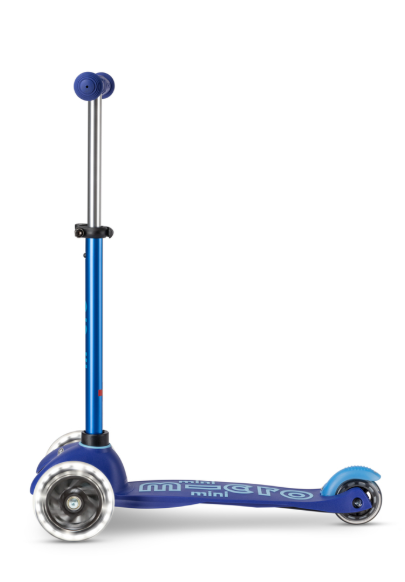 Monopatin Mini Deluxe LED MMD142 - Azul Micro