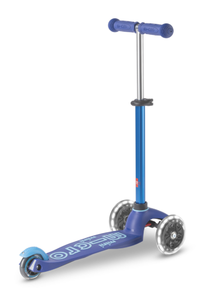 Monopatin Mini Deluxe LED MMD142 - Azul Micro