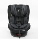 Butaca Saturn Gris oscuro / negro Isofix Bebesit