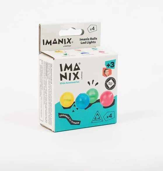 Imanix Pelotas Led Tobogán Braintoys