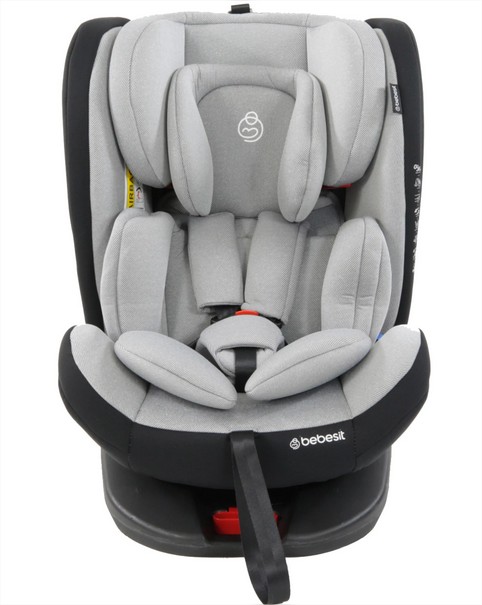 Butaca Saturn Gris Claro Isofix Bebesit