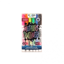 Marcadores outline metalizados x 6 Mooving