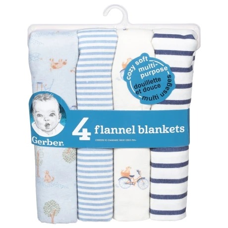 Pack x 4 sabanas Puppy Playground Gerber