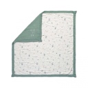 Manta muselina Garden Explorer verde Lassig