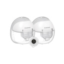 Extractor doble de leche portátil c control remoto Bebesit