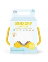 Jarra de juego sensorial yellow Glo Pals