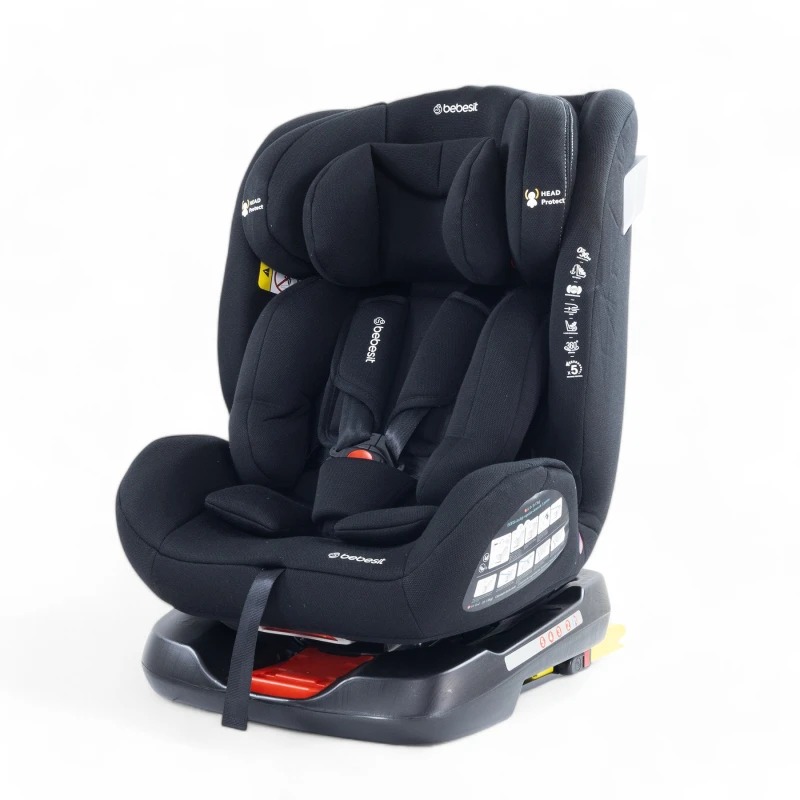 Butaca Supra Premium con isofix negra Bebesit