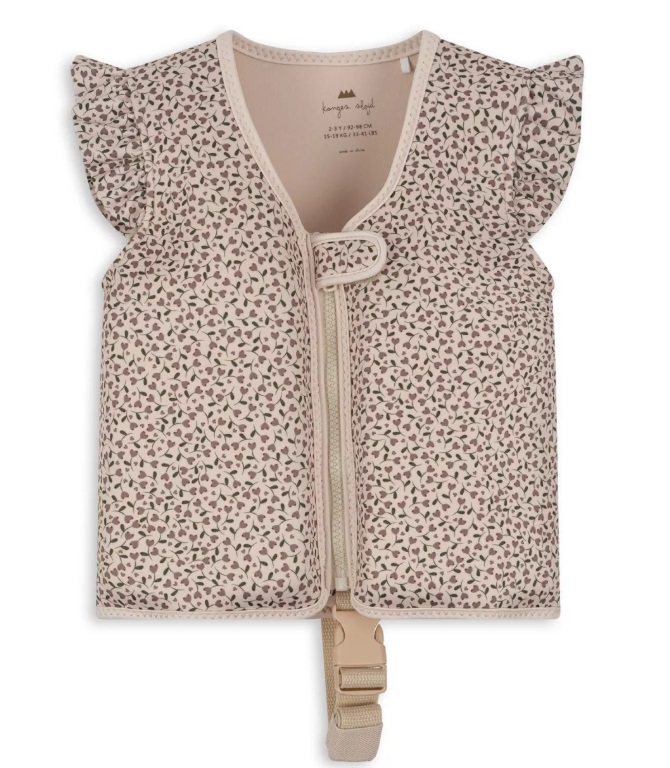 Neoprene Float Vest Frill Milk Tank 3-6 Konges Slojd