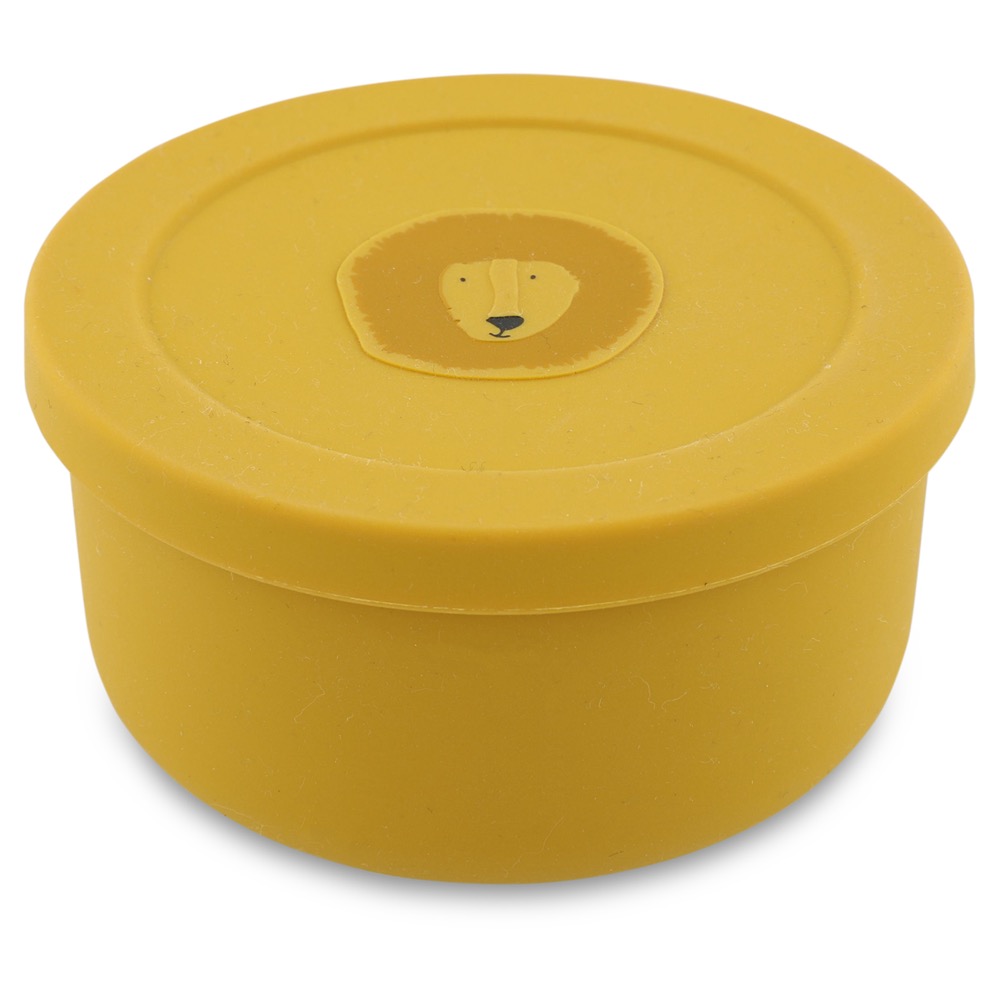 Silicone Snack Pot With Lid - Mr, Lion Trixie