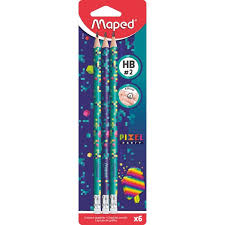 Lapiz HB x6 - Pixel Maped