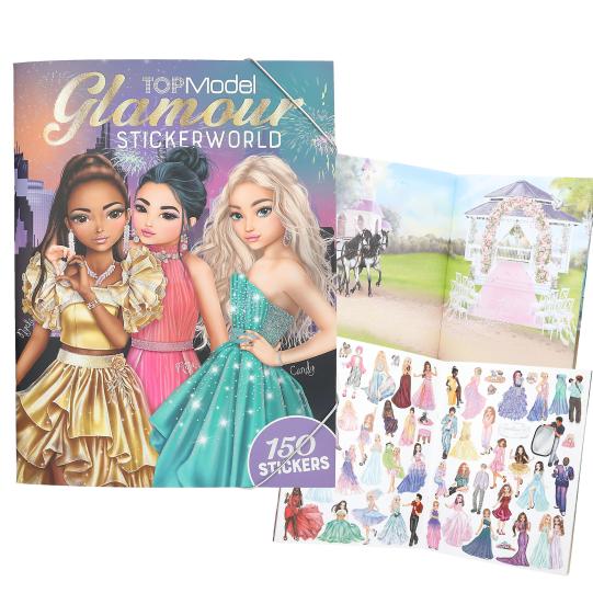 Glamour Stickerworld Top Model