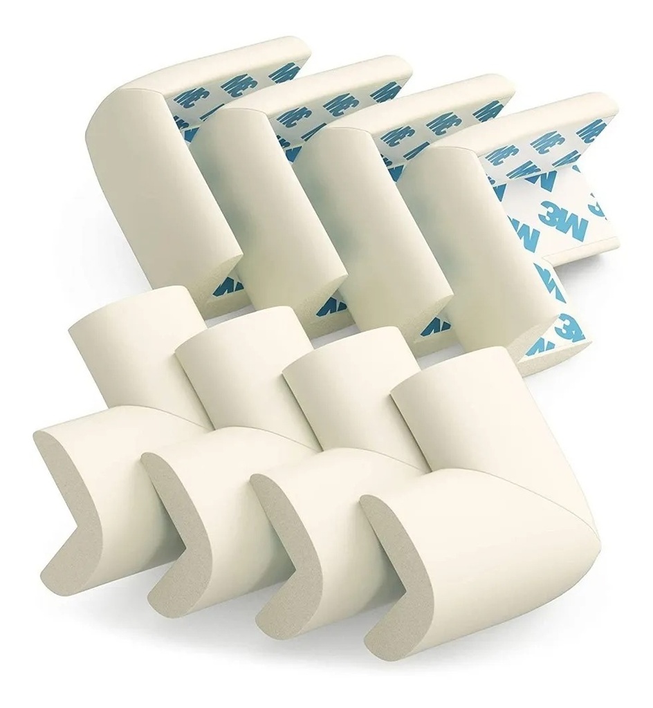 Esquinero de  Espuma  x 4 blanco I-Safe kids