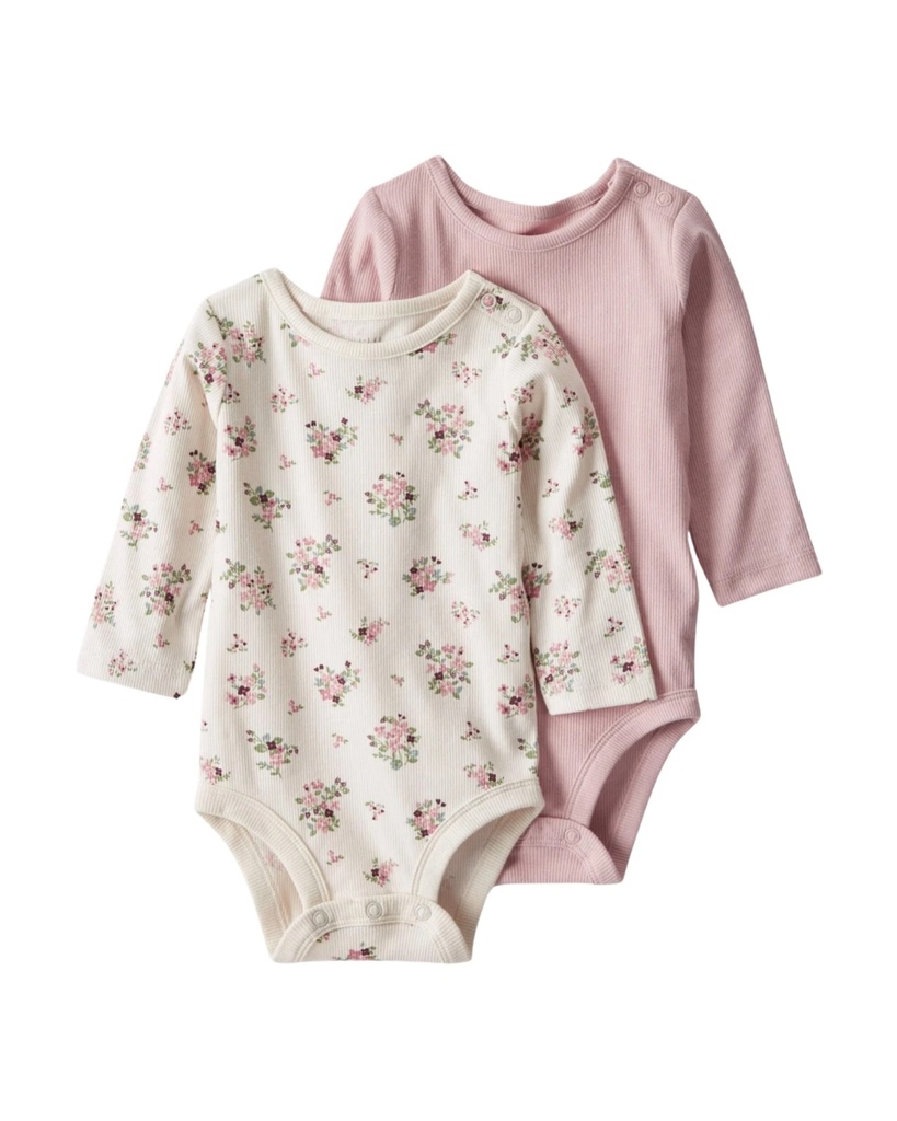 Pack 2 Bodies Ml Algodón Org Little Planet18M Carters