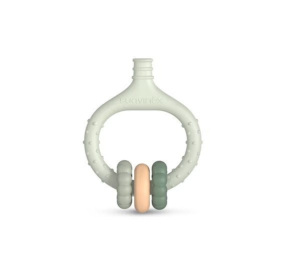 Pre-Cepillo Masajeador Baby 0M Verde Suavinex