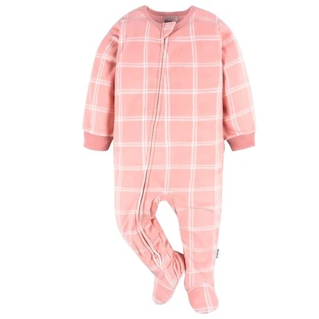 Enterito Con Pie - Girl Cuadros 6-9M Gerber