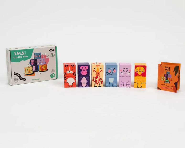 IMA CUBE Baby - Savannah Braintoys