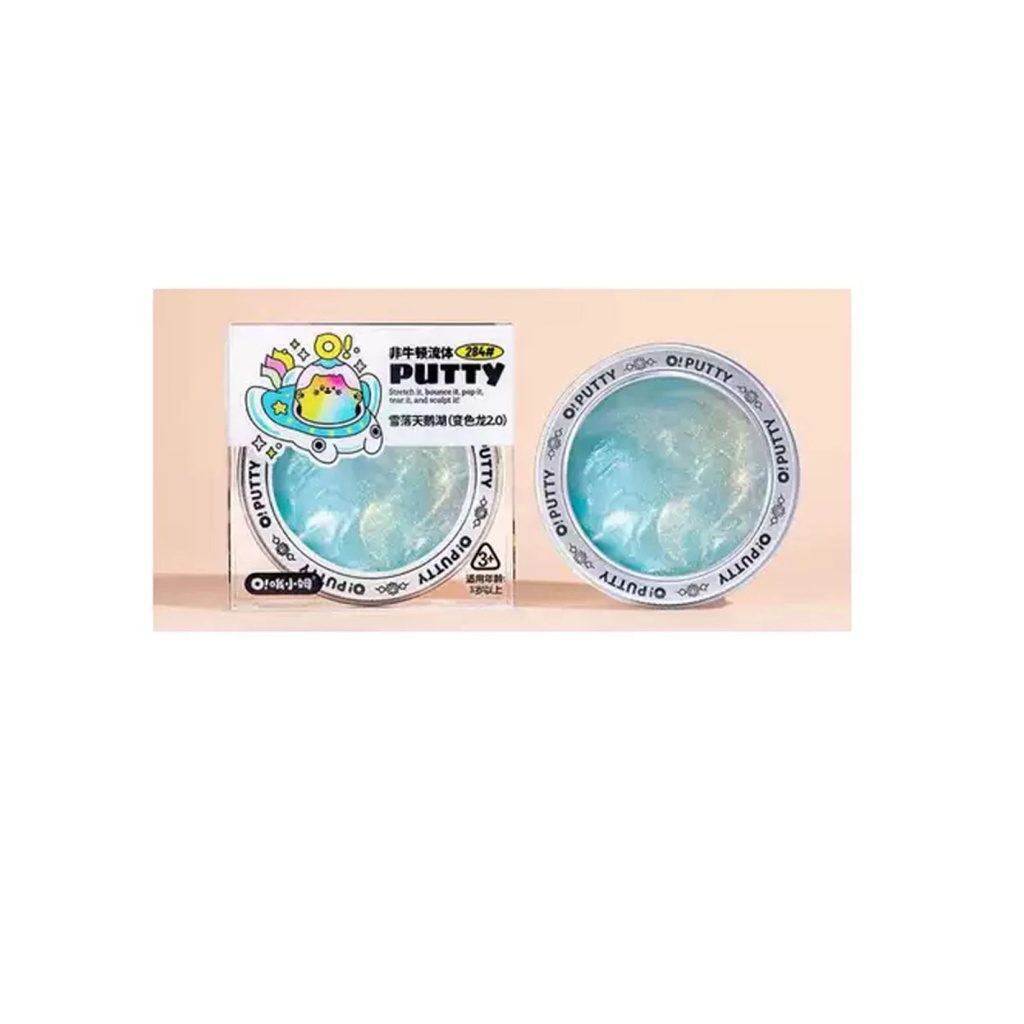 Multi-Color Dazzling Putty-Orange Blue Water Elf