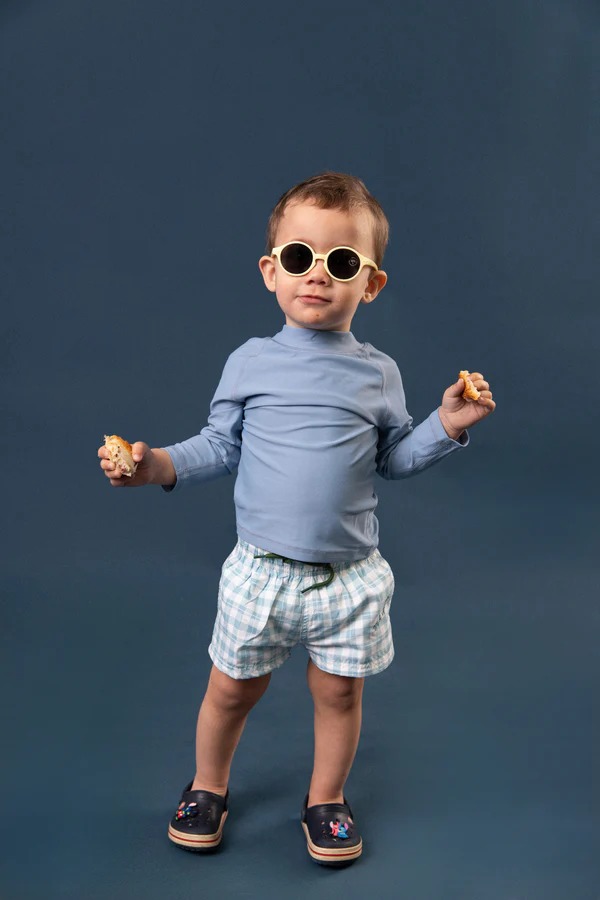 Bali Rushguard Celeste 1Y - Remera Uv Mamma Duck