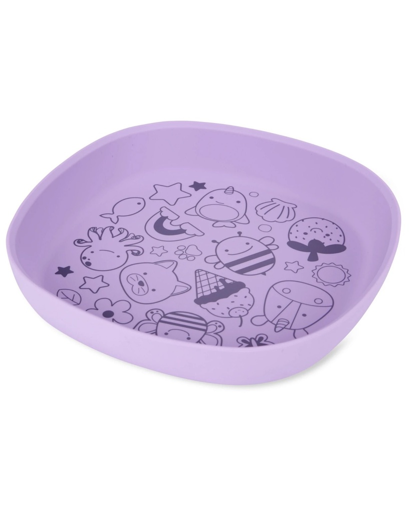 Plato de Silicona Purpura Skip Hop