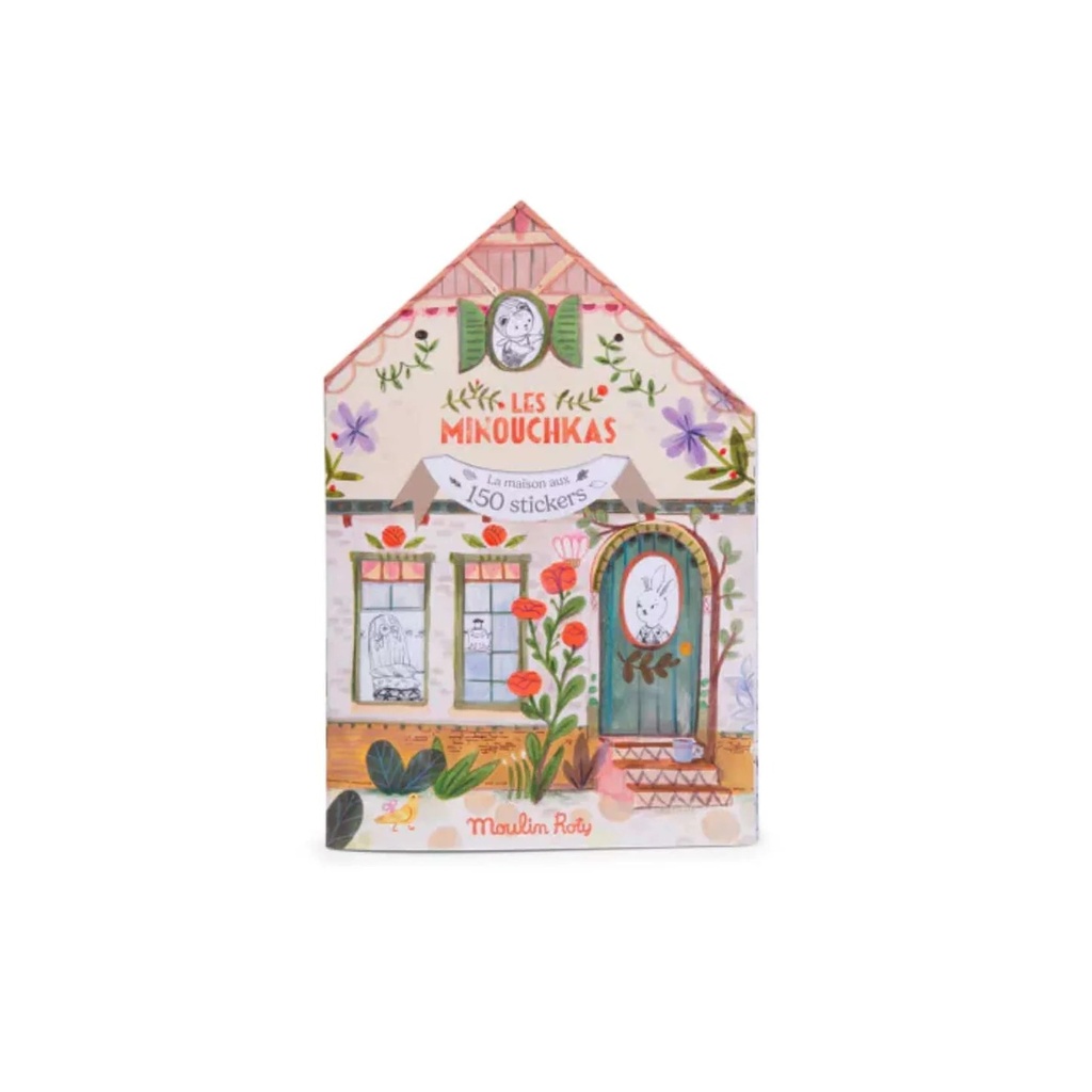 Cuaderno De Pegatinas Minouchkas - 20 Pag. Moulin Roty