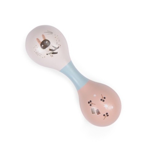 Maraca doble Crema Moulin Roty