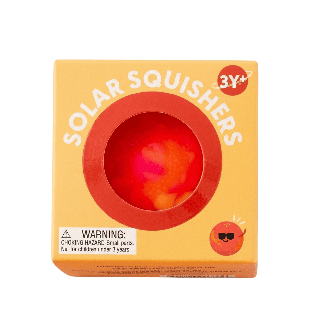 Pelota Squishy Solar 6Cm - Naranja J'Adore