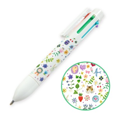 Aïko Rainbow Pen (6 Colors) Lovely Paper By Djeco