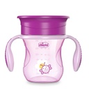 Vaso EVOLUTIVO PERFECT 360 12m+ NIÑA CHICCO
