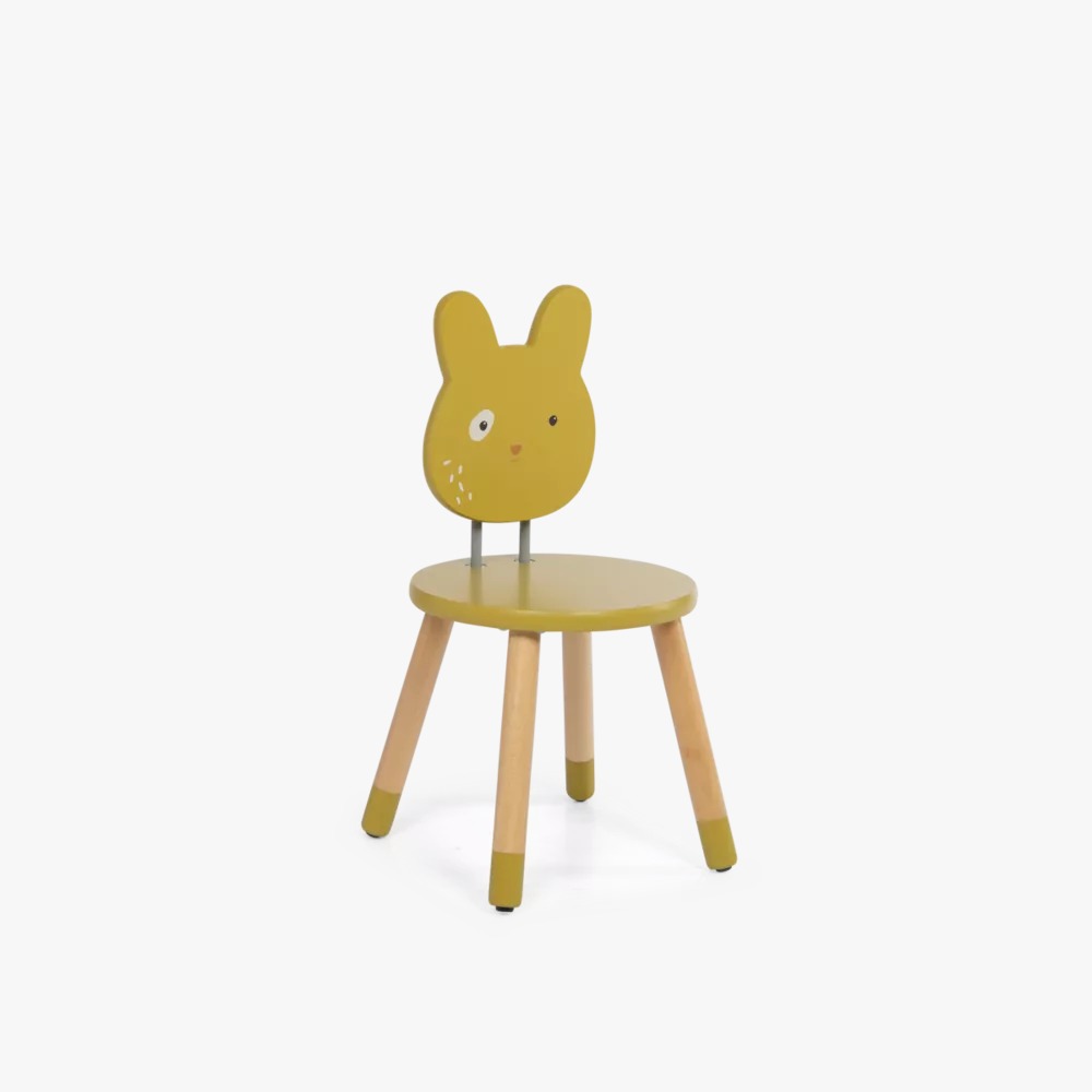 Silla Ocre Trois Petits Lapins Moulin Roty