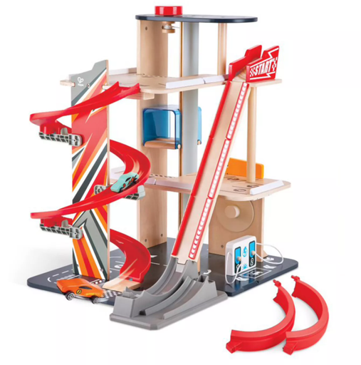 [6943478034679] Estacionamiento con pista de saltos Hape