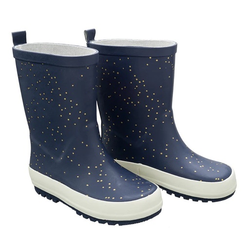 [FR10-22-29] Rainboots Indigo dots T29 Fresk