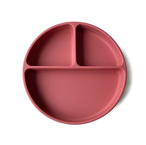 [608011944810] Plato con divisiones y ventosa Magenta Storki