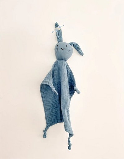 [NANSU25] Apego muselina Azul Piedra Nansu