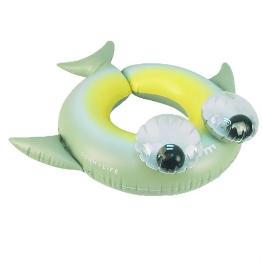 [9339296061374] Aro inflable - Shark Tribe Khaki Sunnylife