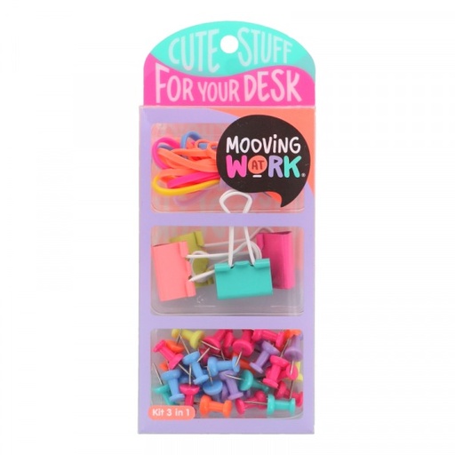 [7799133007019] Set de 3 articulos de escritorio Cute Stuff Mooving