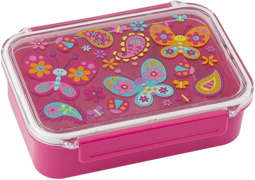 [794866036586] Bento Box lunchera mariposa Stephen Joseph