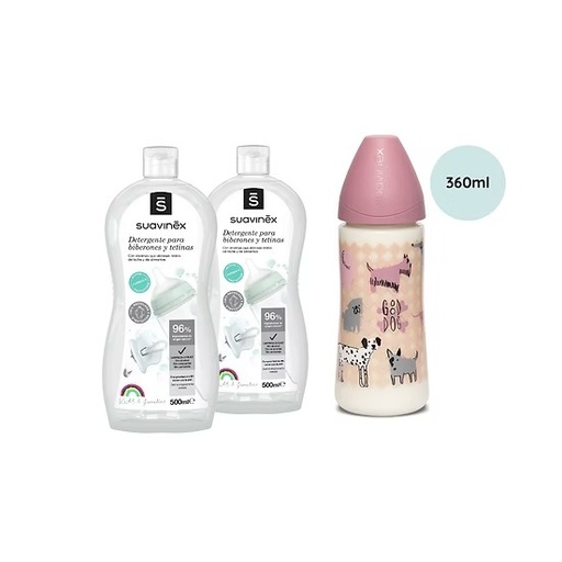 [---] Pack 2 Detergente + Regalo BiberónSuavinex