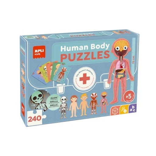 [8410782194385] Puzzle Cuerpo humano - Apli