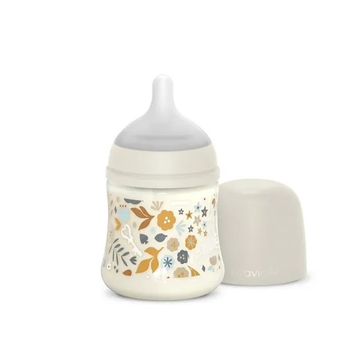 [8426420900812] Biberón 150Ml Fisio 0-3M Flujo S Wonder Crema Suavinex